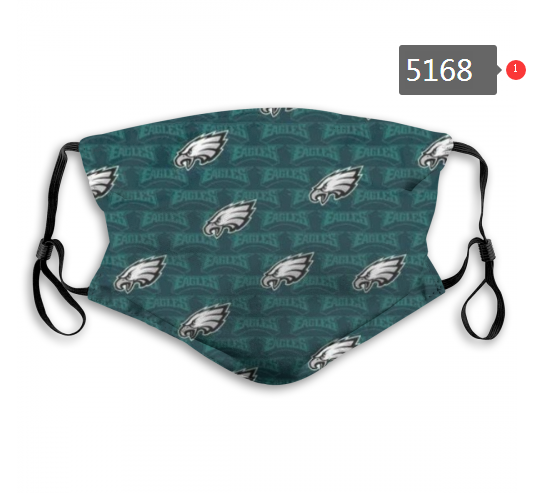 2020 NFL Philadelphia Eagles #5 Dust mask with filter